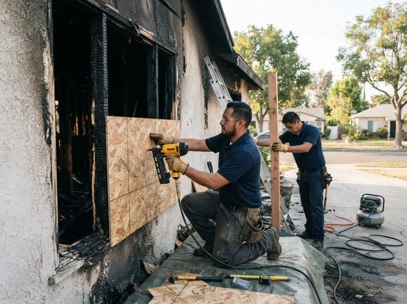 Emergency Board-Up & Structural Shoring in los angeles, CA